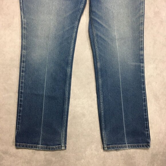 Vintage Levis Mens Straight Fit Blue Jeans size 36 to 38x30 Stretch‎ Denim Pants - Picture 13 of 16